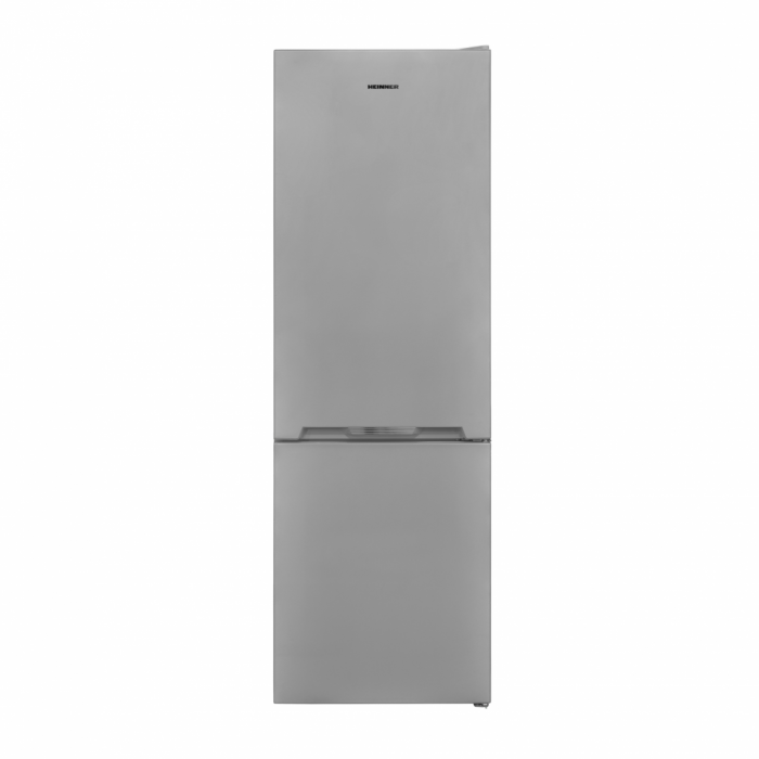 Combina frigorifica, 2 usi, congelator, capacitate 268 L, LED, argintiu, No-Frost, HEINNER [3]