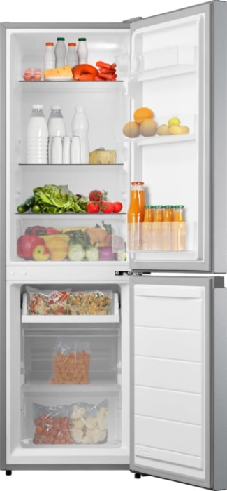 Combina frigorifica, capacitate 174 L, Low Frost, termostat reglabil, lumina LED, usi reversibile, Argintiu, VIVAX [5]