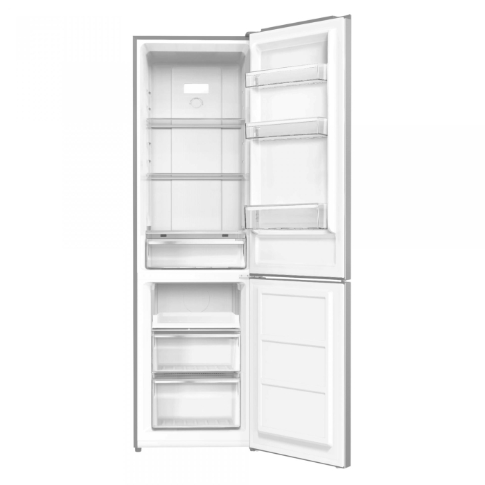Combina frigorifica, capacitate 253 L, motor inverter, NO FROST, termostat, dezghetare automata, H 180 cm, Inox, SAMUS [2]