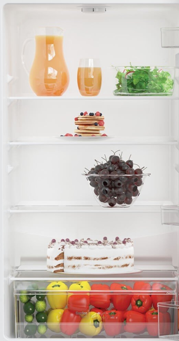 Combina frigorifica, capacitate 262 L, garden fresh, LED, termostat, usi reversibile, Alb, ARCTIC [4]