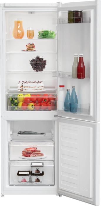 Combina frigorifica, capacitate 262 L, garden fresh, LED, termostat, usi reversibile, Alb, ARCTIC [2]