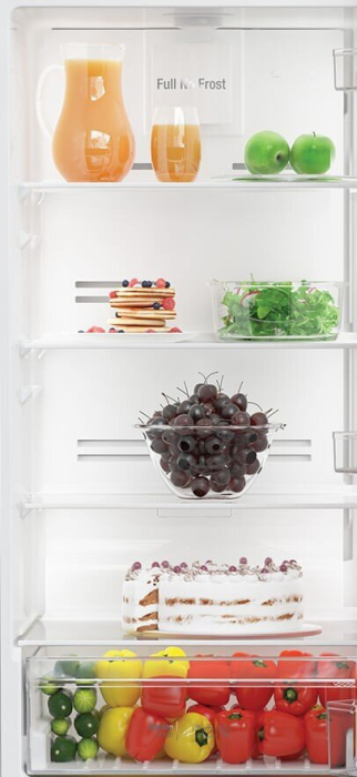 Combina frigorifica, capacitate 266 L, garden fresh, LED, full No Frost, termostat, clasa E, usi reversibile, Alb, ARCTIC [4]