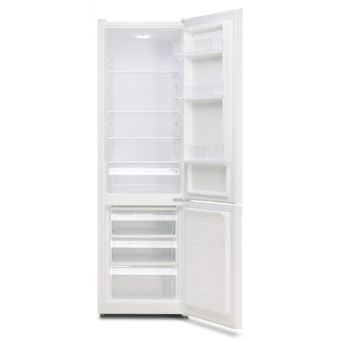 Combina frigorifica, capacitate 268 L, termostat, Less Frost, lumina LED, H 180 cm, congelare rapida, Alb, LDK [2]