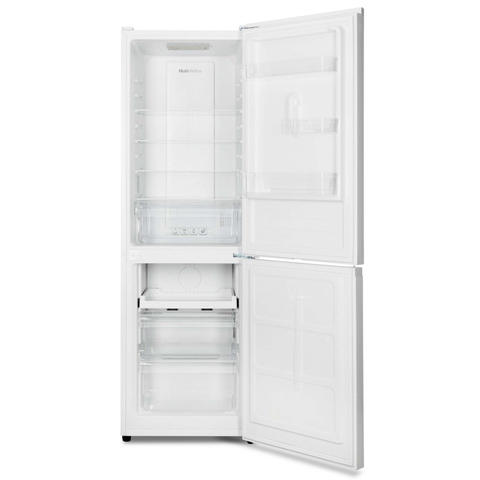 Combina frigorifica, capacitate 290 L, termostat, No Frost, lumina LED, H 185 cm, congelare rapida, Alb, LDK [3]