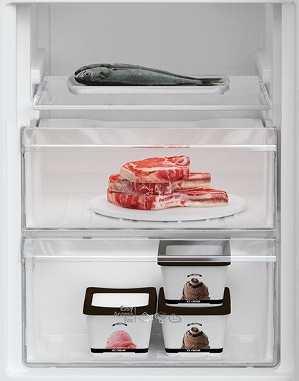 Combina frigorifica, capacitate 291 L, garden fresh, LED, termostat, usi reversibile, Alb, ARCTIC [5]