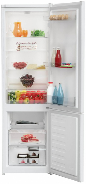 Combina frigorifica, capacitate 291 L, garden fresh, LED, termostat, usi reversibile, Alb, ARCTIC [3]