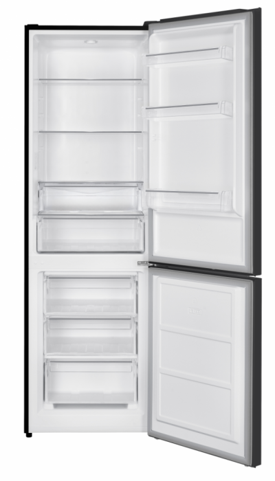 Combina frigorifica, capacitate 315 L, dezghetare automata, usi reversibile, H 186 cm, motor inverter, Gri Antracit, HEINNER [2]