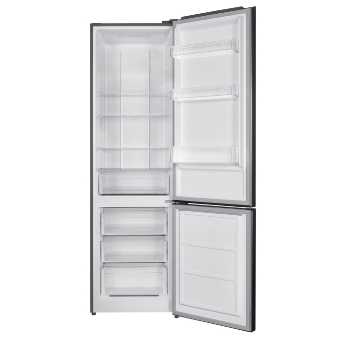 Combina frigorifica, NO FROST, capacitate 326 L, motor dual inverter, termostat reglabil, LED, usi reversibile, Inox, ALBATROS [2]