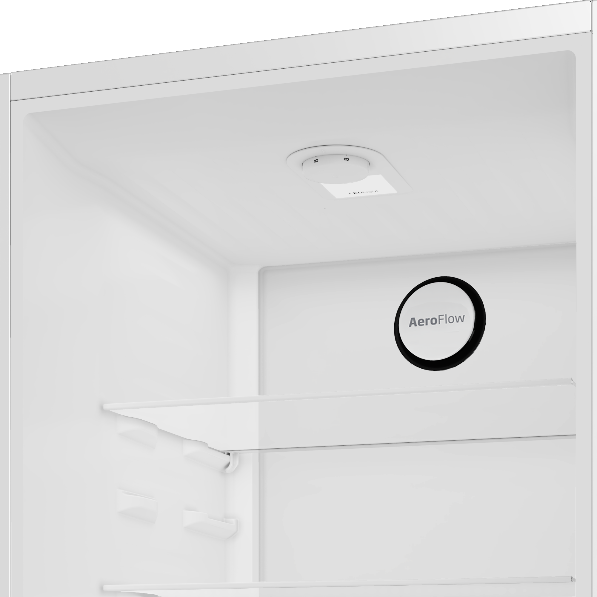 Combina frigorifica, NO FROST, XXL Bottle, capacitate 316 L, clasa E, LED, rafturi sticla, Alb, BEKO [7]