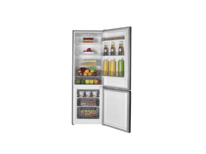 Combina frigorifică TESLA RC2600HXE, 262 L, Clasa E, Dezghețare Automată, Iluminare LED, Uși Reversibile, H 180 cm, Inox [3]