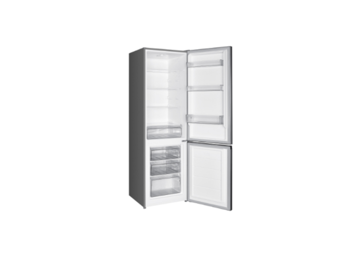 Combina frigorifică TESLA RC2600HXE, 262 L, Clasa E, Dezghețare Automată, Iluminare LED, Uși Reversibile, H 180 cm, Inox [2]