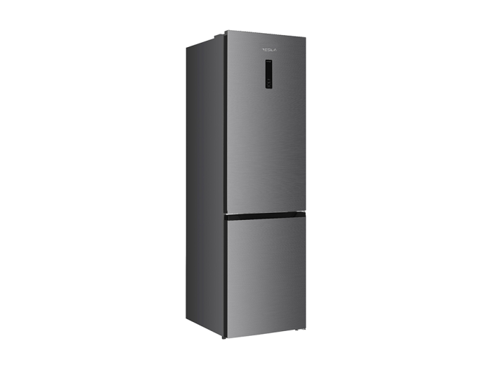 Combina frigorifică TESLA RC3800FHXC, 377 L, Clasa C, Total No Frost, Compresor Inverter, Multi Air Flow, 39 dB, H 200.5 cm, Inox [2]