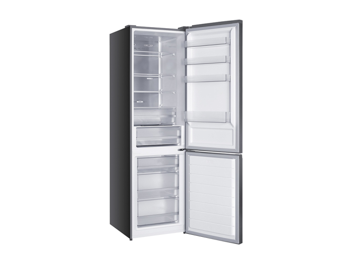 Combina frigorifică TESLA RC3800FHXC, 377 L, Clasa C, Total No Frost, Compresor Inverter, Multi Air Flow, 39 dB, H 200.5 cm, Inox [3]