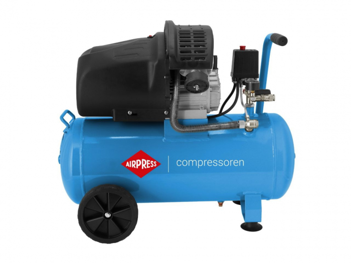 Compresor cu piston, Accesorii incluse, Blue Series, 2.2KW, 392L/MIN - Rezervor 50 LITRI, AIRPRESS-HL425/50-36888 [4]