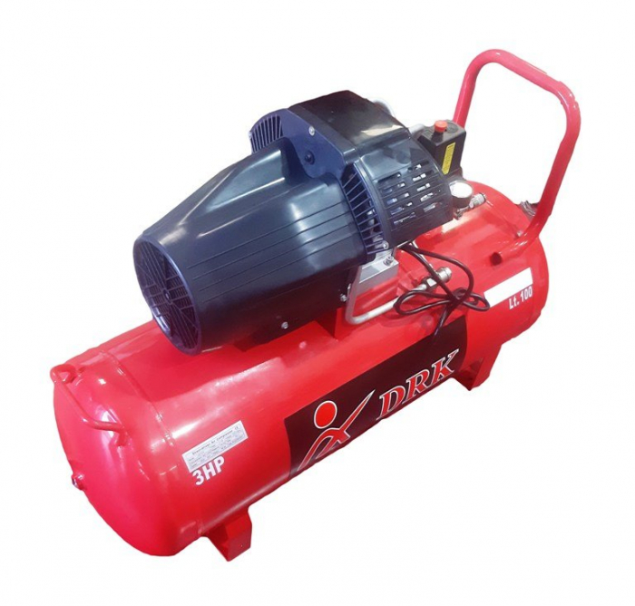 Compresor de aer, 100L, 3.0Cp, 360L/min, 2800Rpm, 8 Bar, DRK [2]