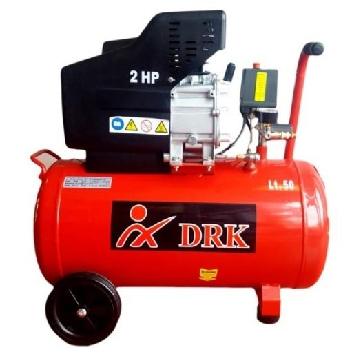 Compresor de aer, 50L, 1500W, 2.0Cp, 206L/min, 2800Rpm, 8 Bar, DRK [1]