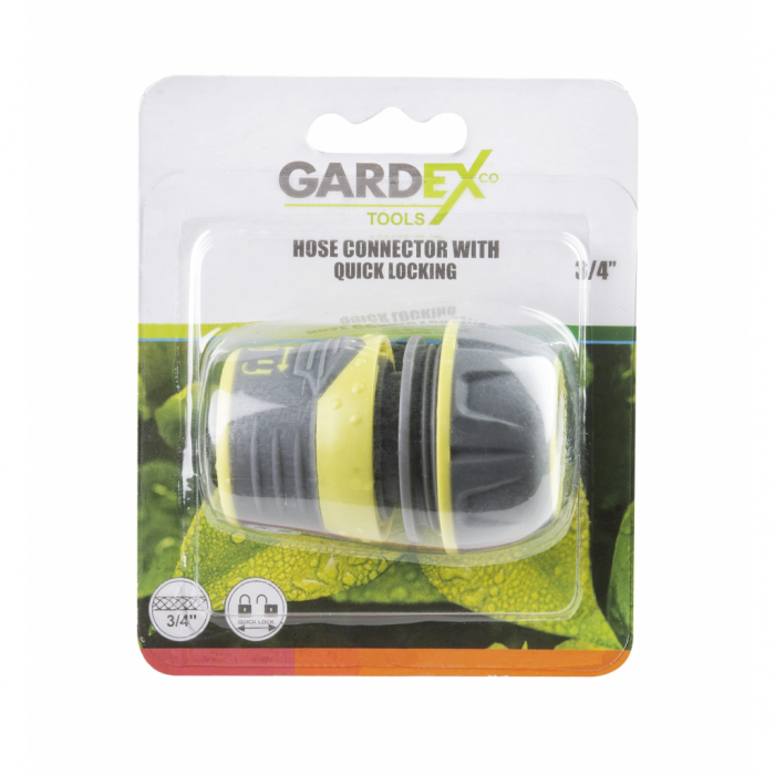 Conector furtun ¾’, cu blocare rapidă,  LUXE GX, Gardex 404301 [3]