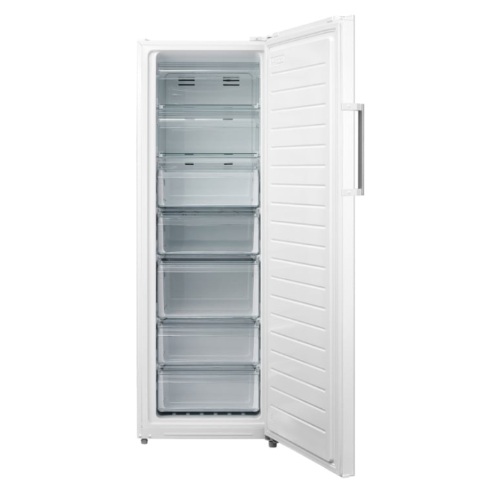 Congelator vertical, capacitate 238 L, NO FROST, termostat digital, usa reversibila, 7 cutii depozitare, Alb, VIVAX [3]
