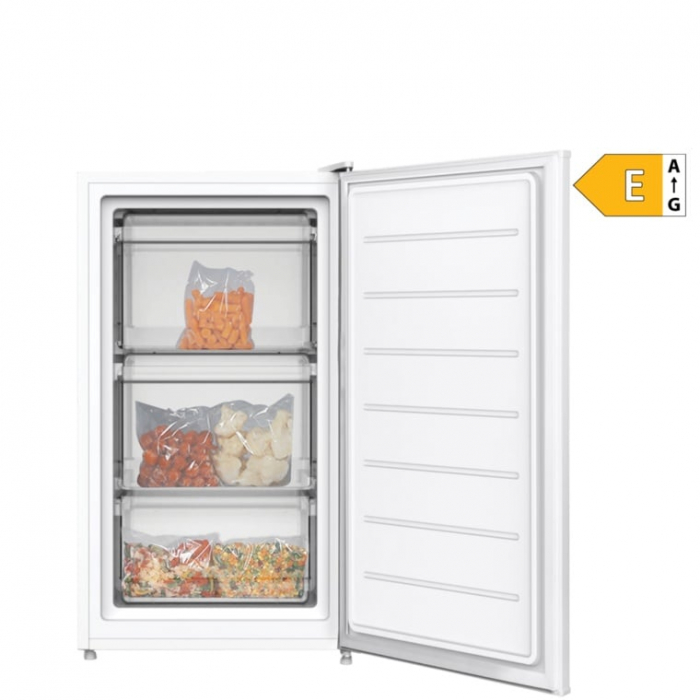 Congelator vertical cu o usa, capacitate 60 L, termostat reglabil, usa reversibila, 3 sertare, inaltime 85cm, alb, VIVAX [4]