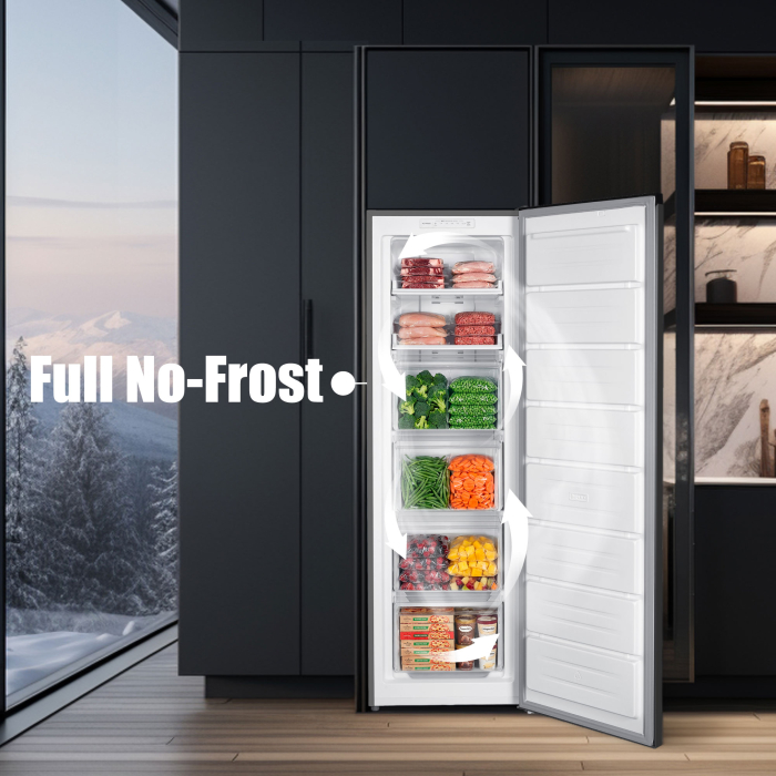 Congelator vertical, o usa, capacitate 204 L, Full NO FROST, motor inverter, fast freeze, SAMUS [6]