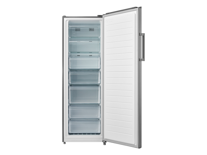 Congelator vertical TESLA RU2400FMXE, 238 L, Clasa E, Total No Frost, 2 în 1 Frigider/Congelator, Display Electronic, Super Freezing, 7 Sertare, H 172 cm, Inox [3]