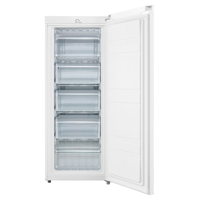 Conngelator vertical, capacitate 160 litri, 5 sertare, termostat, usa reversibila, clasa E, Alb, ALBALUX [2]