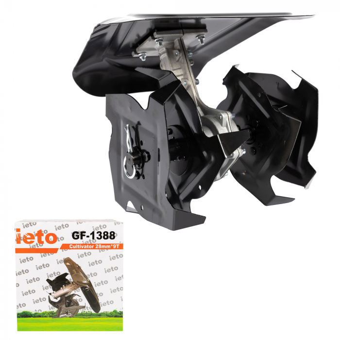Cultivator 28mm*9T, pentru motocositoare, aparatoare, Micul Fermier GF-1388 [7]