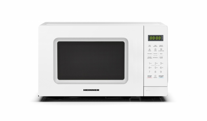 Cuptor cu Microunde HEINNER HMW-MD20WHDG, 20 L, 700 W, Control Digital Touch, 11 Trepte Putere, 8 Programe, Decongelare, Timer, Alb. [2]