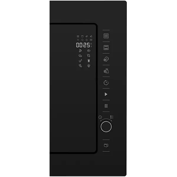 Cuptor cu microunde, incorporabil, capacitate 25 L, 900W, 8 programe, grill, display LED, Negru, BEKO [3]