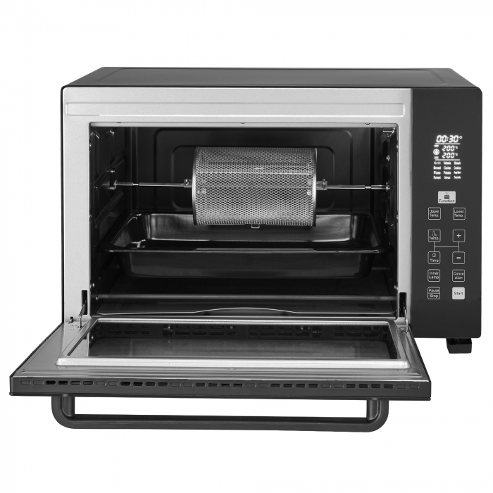 Cuptor electric, capacitate 48L, putere 1800W, convectie, rotisor, afisaj digital, negru, Samus [4]