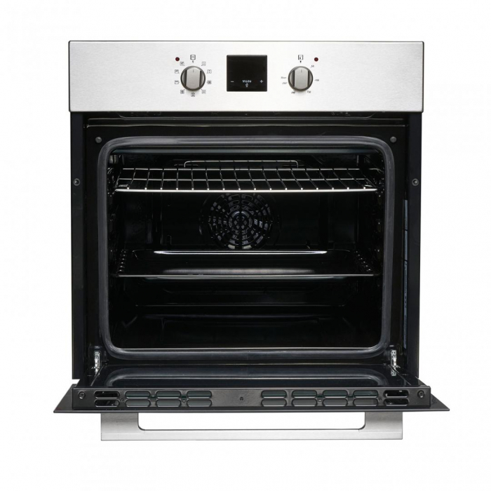 Cuptor electric incorporabil, display touch, volum 65 L, 9 programe, clasa A, grill, INOX, Heinner [3]