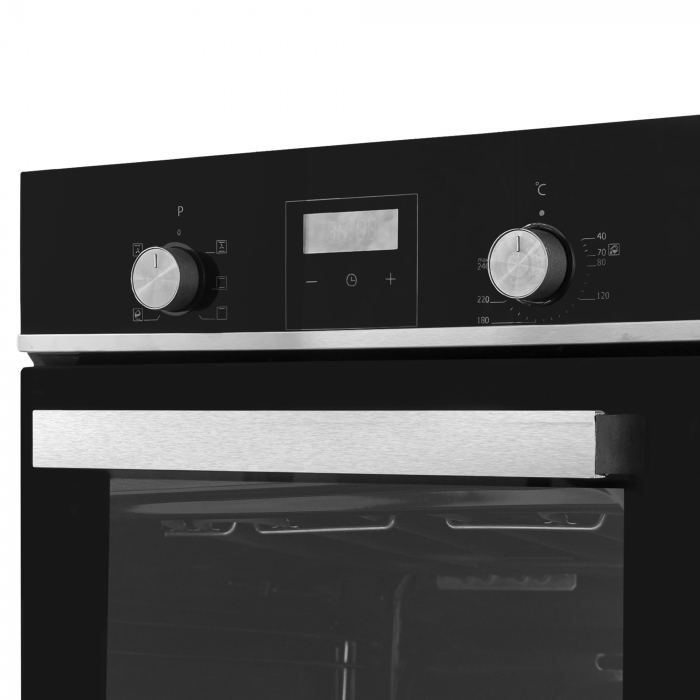 Cuptor electric incorporabil, putere 1900W, capacitate 47L, 6 functii, ventilator, clasa A, grill, timer, dimensiune 45 cm, negru Samus [4]