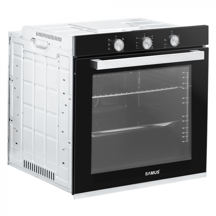 Cuptor electric incorporabil, putere 2500W, capacitate 80L, 7 functii, ventilator, clasa A, grill electric, Samus [4]