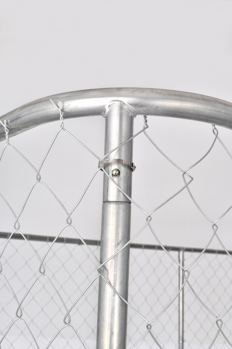 Cusca, padoc, tarc animale, caini, pasari, otel galvanizat, 4x2x1.8m, Micul Fermier MF-TC1004-S001-G01 [4]
