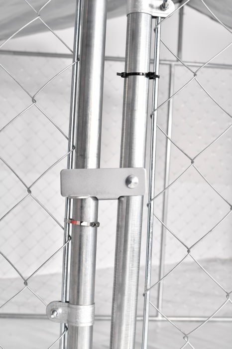 Cusca, padoc, tarc animale, caini, pasari, otel galvanizat, 4x2x1.8m, Micul Fermier MF-TC1004-S001-G01 [6]