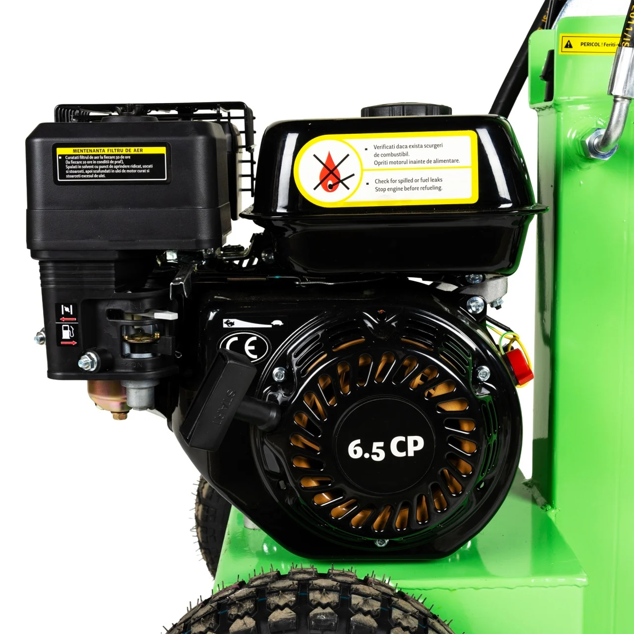 Despicator de lemne, benzina, 12 tone, 6.5 Cp, 206 Cc, Ø30cm, motor 4 T, Micul Fermier [11]