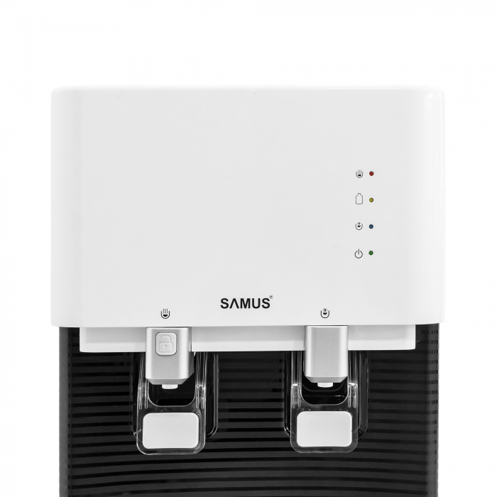 Dozator de apa de podea cu compresor, putere 500W, apa cald / rece, bidon 11/19 litri, incarcare frontala, Samus [3]