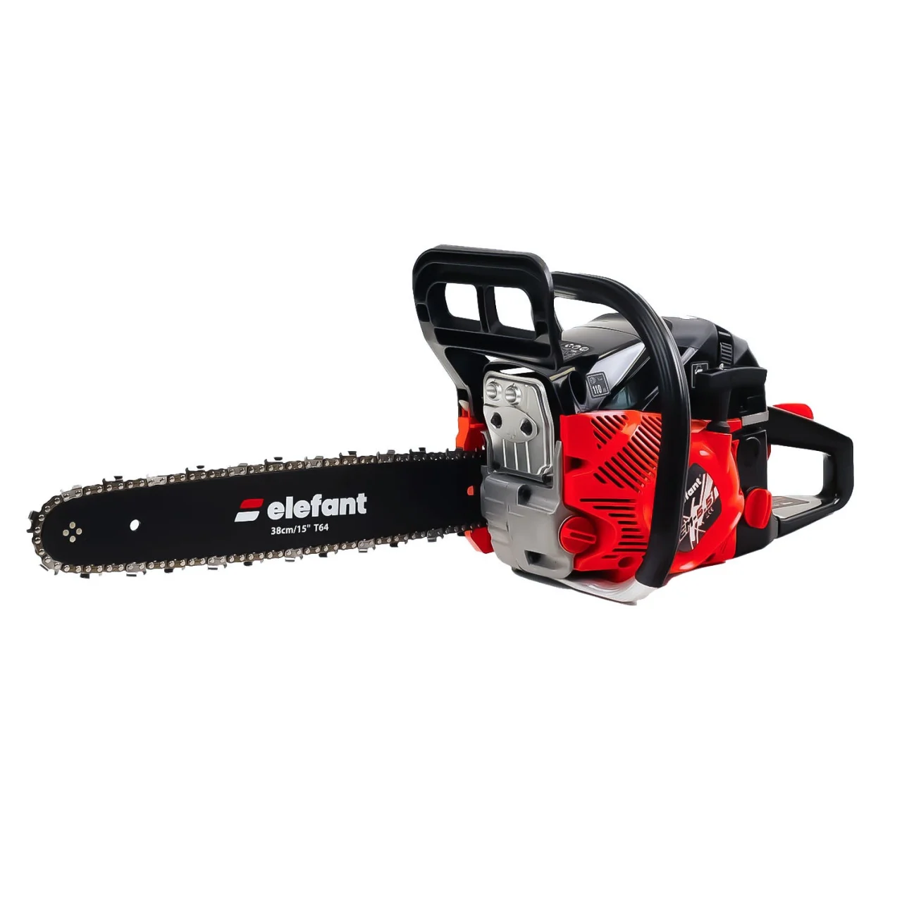 Drujba pe benzina, 5.5 cp, 10000 Rpm, 2 lame+2 lant, 52 Cc, Elefant EM-5.5 [3]