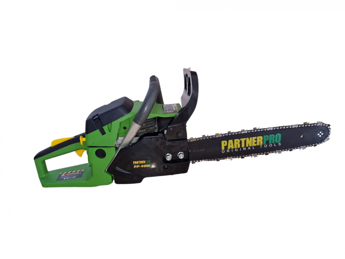 Drujba pe benzina, 52Cc, 2 Timpi, 8500Rpm, 3.1Cp, lama 38cm, demaror metalic, Partner PRO PP-450L [2]