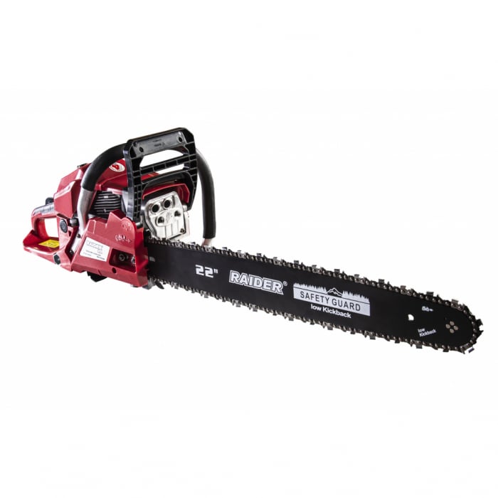 Drujba pe benzina, RAIDER RDP-GCS23, Profesionala, 2800W, 4 cp, lama 56cm, 58cm3 [2]