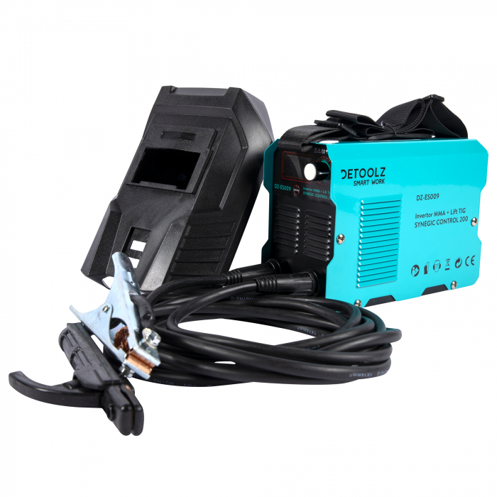 Invertor sudura, MMA + Lift TIG SYNEGIC CONTROL, 200 A, Detoolz DZ-ES009 [2]