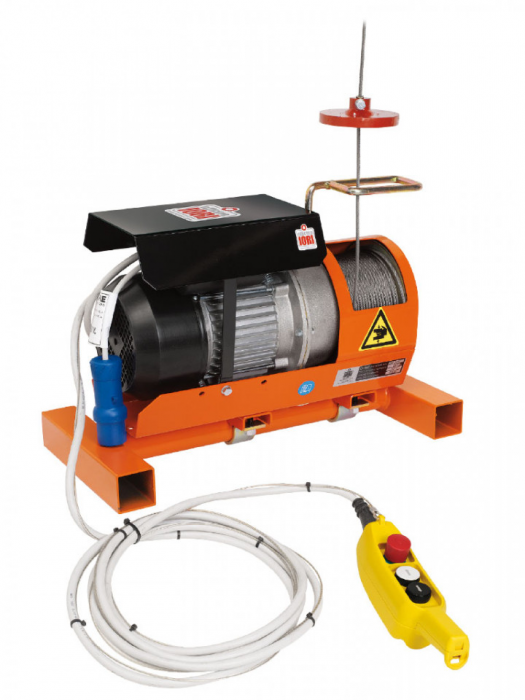Electropalan Profesional, macara electrica, 200 KG, 2 X 25 METRI CABLU - IORI-DM200ITT-25M [2]