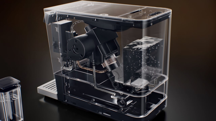 Espressor automat, putere 1500 W, touch control, rezerzvor apa 1.8 L, recipient lapte, 6 tipuri de bauturi, MOVA [8]