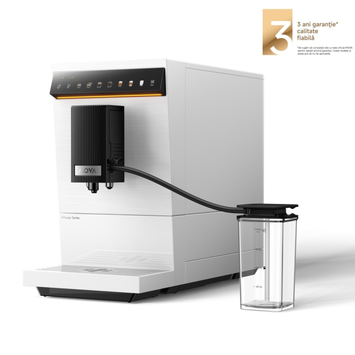 Espressor automat, putere 1500 W, touch control, rezerzvor apa 1.8 L, recipient lapte, 6 tipuri de bauturi, MOVA [4]