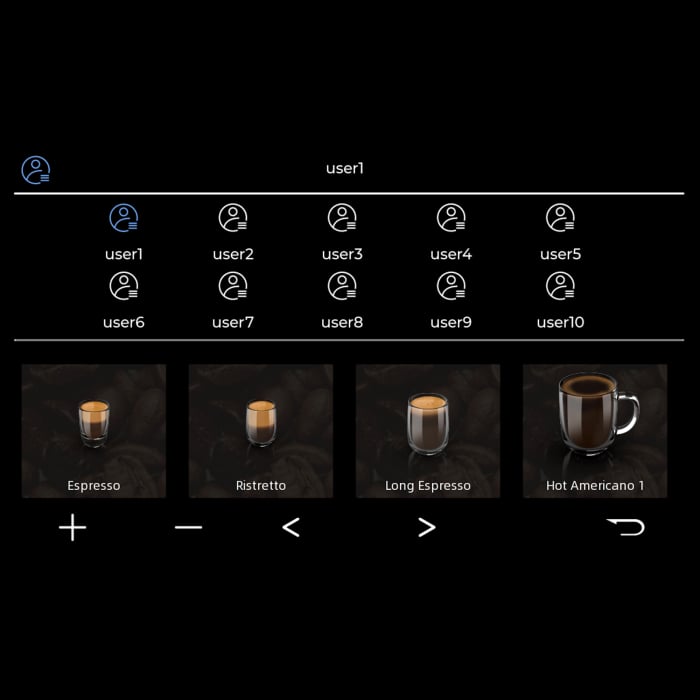 Espressor cafea, automat, 20 tipuri de bauturi, 19 bar, ecran touch, spumare lapte, rasnita profesionala, rezervor 1.7 L ,  SAMUS Magnifique 19 [23]