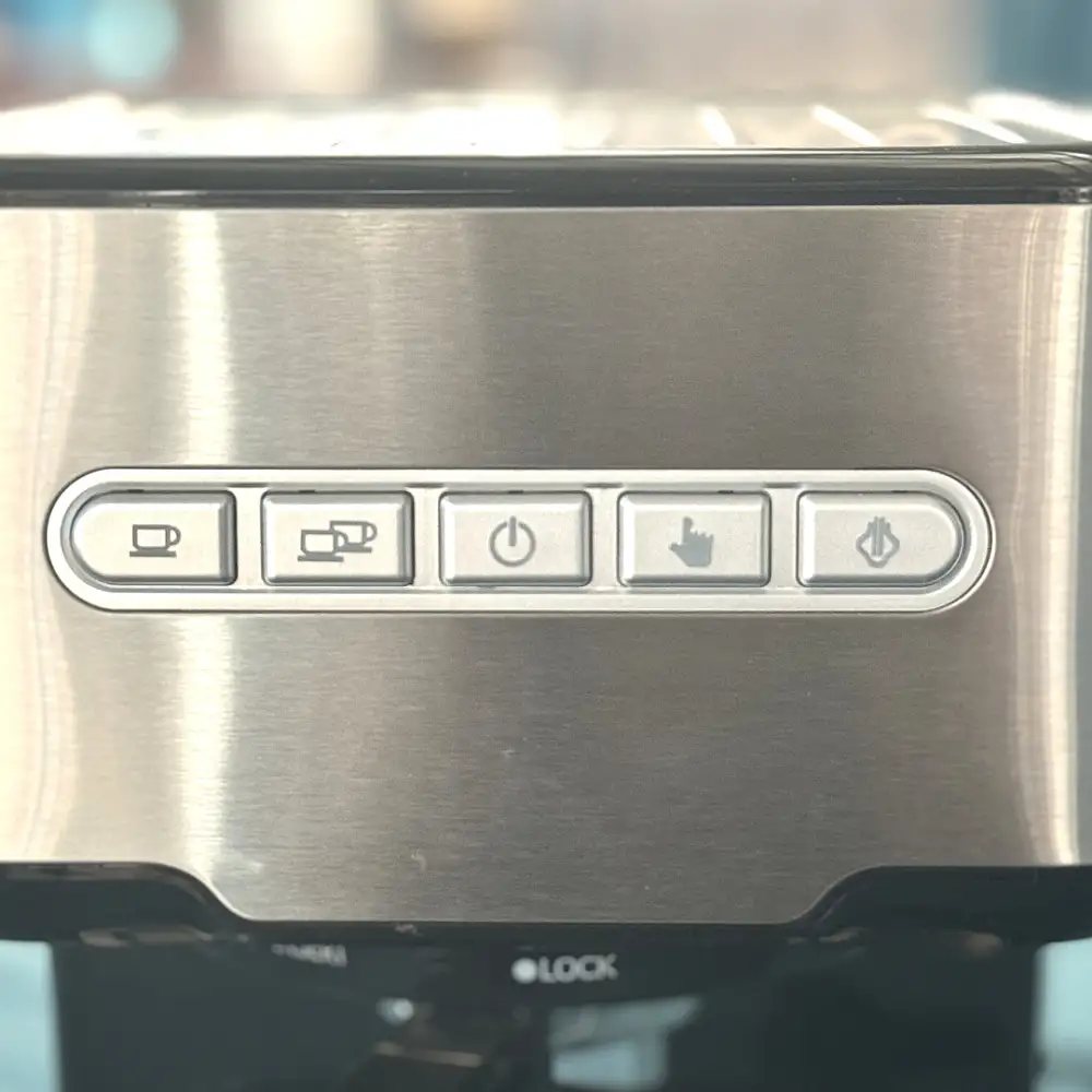 Espressor cafea, manual, putere 850W, 15 bari, bazin 1.2 L, spumare lapte, Inox, STUDIO CASA [3]