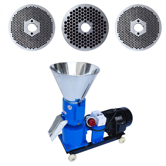 Granulator Furaje KL-150 motor 4Kw/1500RPM/380V/150kg/h cu 3 matrite [3]