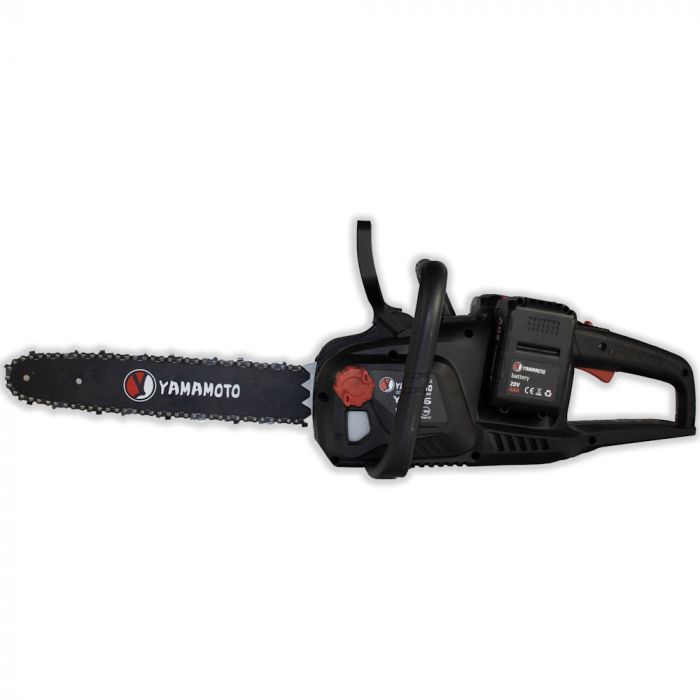 Fierastrau electric, acumulator, 2 x 20V, 4.0 Ah, lant 35cm, oprire de siguranta, Yamamoto YM.116 [2]