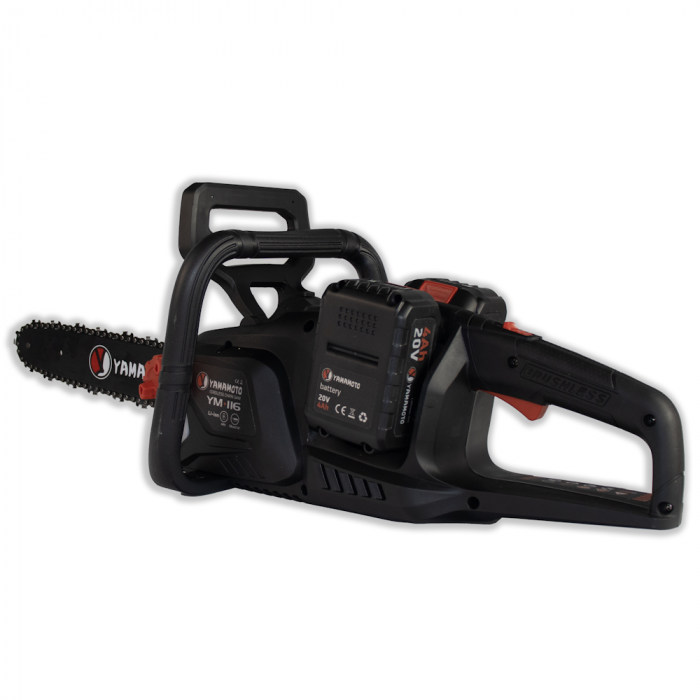 Fierastrau electric, acumulator, 2 x 20V, 4.0 Ah, lant 35cm, oprire de siguranta, Yamamoto YM.116 [4]