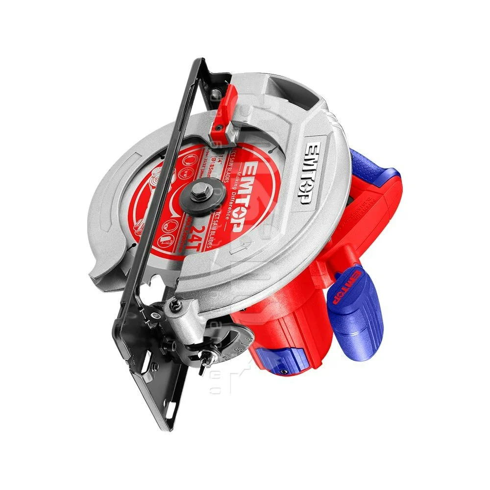 Fierastrau electric, circular, de banc, putere 1400W, 185mm, 4800Rpm, 230V, EMTOP [2]